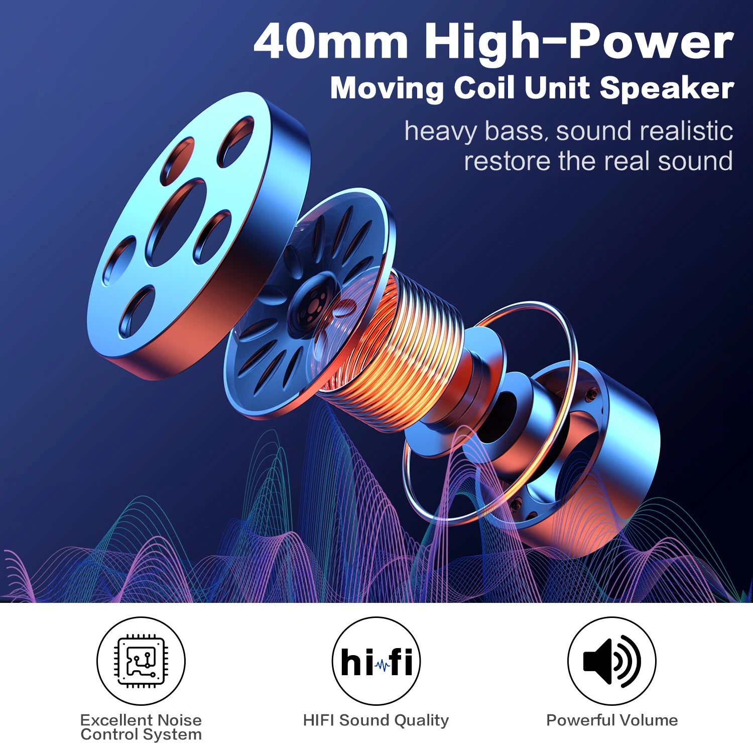 Bluetooth Motorcycle Helmet Intercom Headset with LED Display, FM Radio and 6 Rider Connection