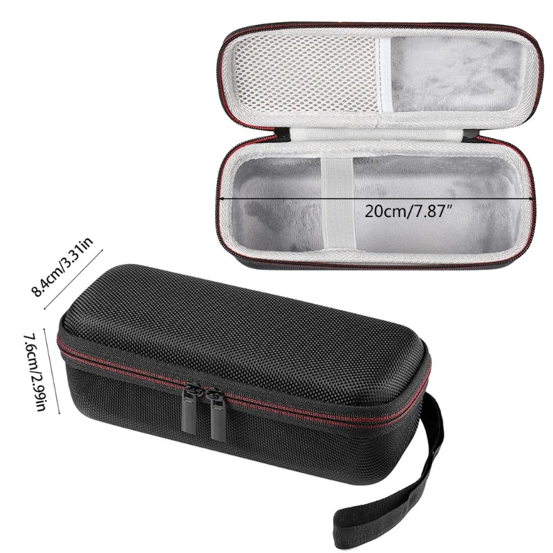 EVA Hard Travel Case for Portable Wireless Speakers Water Resistant Protective Carry Bag