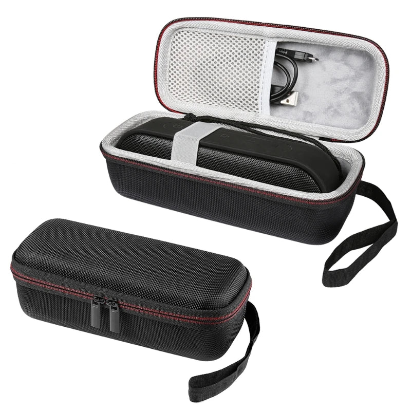 EVA Hard Travel Case for Portable Wireless Speakers Water Resistant Protective Carry Bag