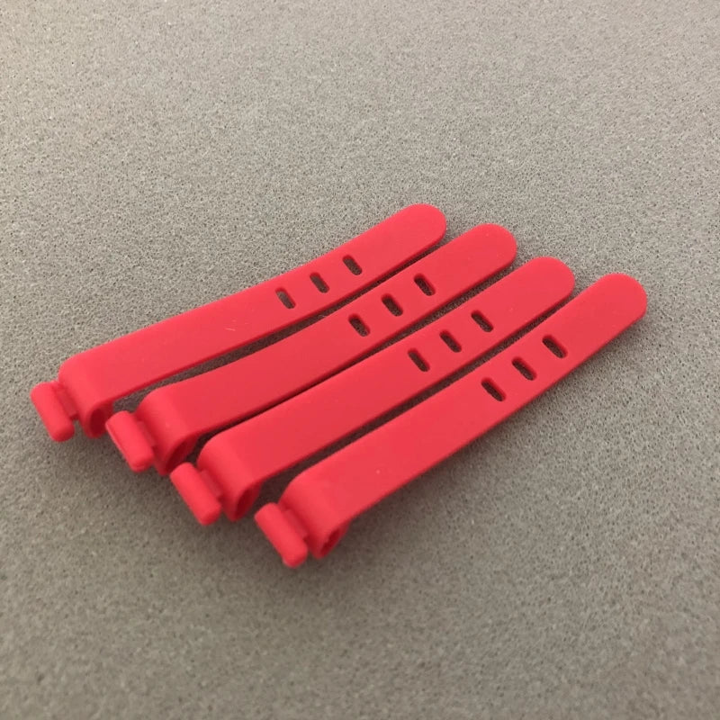 Silicone Cable Organiser and Wire Management Ties for Desk and Charging Cable Storage