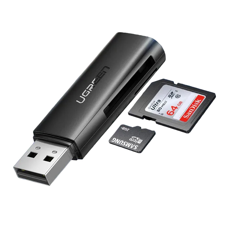 USB 3.0 SD & Micro SD Card Reader Adapter 2-in-1 High Speed 5Gbps Memory Card Reader