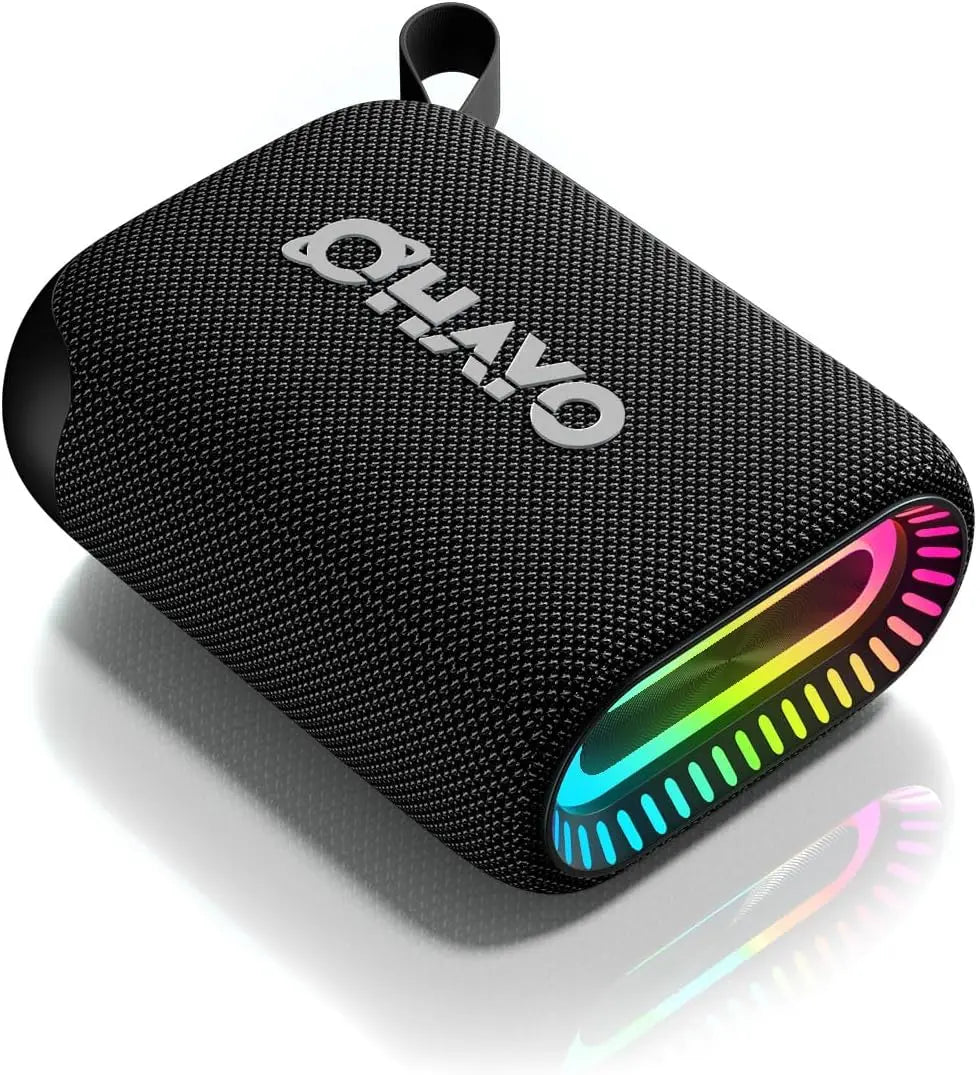 Wireless Portable Bluetooth Speaker with Deep Bass, Waterproof Design and 12 Hour Playtime