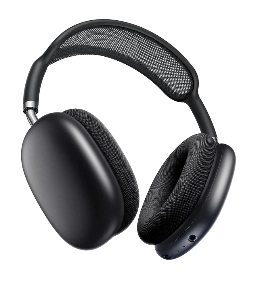 Over Ear Bluetooth 5.4 Wireless Sports Headphones with Microphone Fabric Eartips for Calls and Music