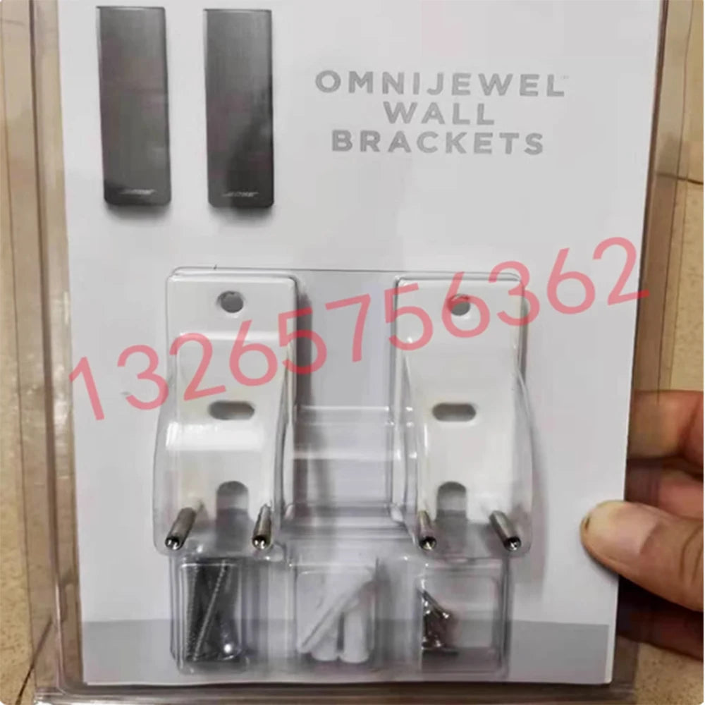 Ultra Thin Metal Surround Speaker Wall Bracket Pair for Bose Compact Home Audio Systems