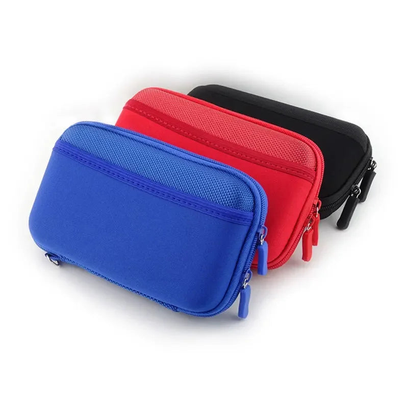 Water Resistant Digital Gadgets Storage Bag Travel Organiser Case for Power Banks HDD Cables Cards