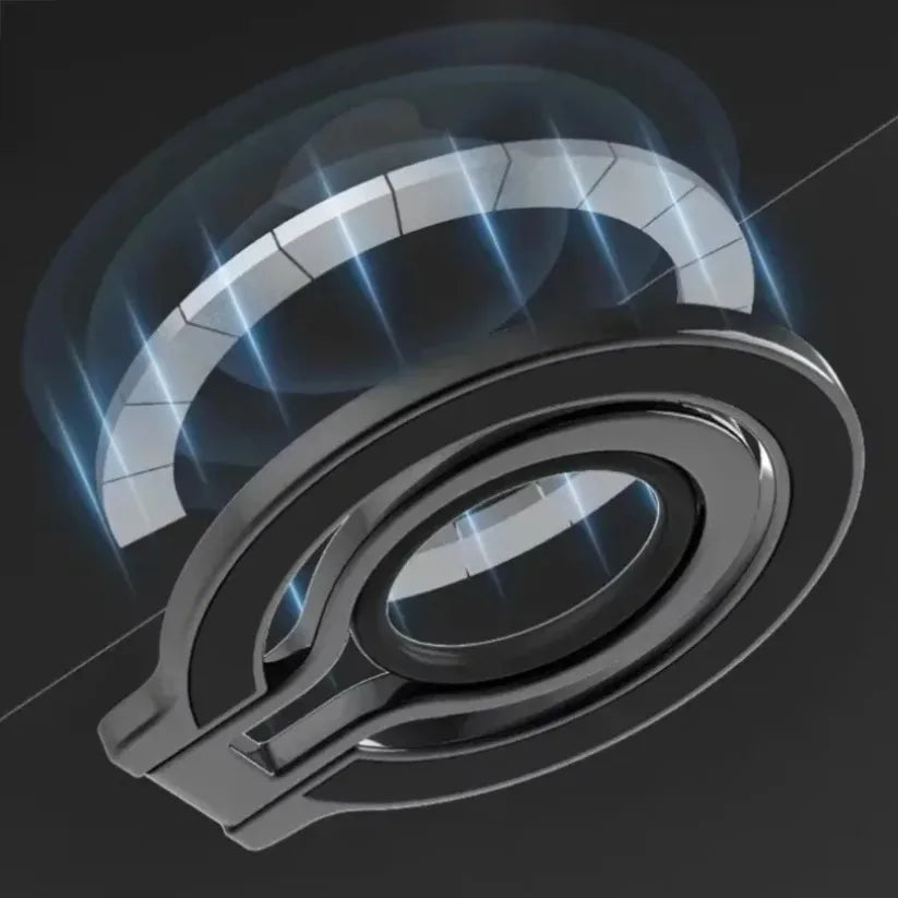Magnetic Finger Ring Phone Holder Stand for iPhone with 360 Degree Adjustable Grip