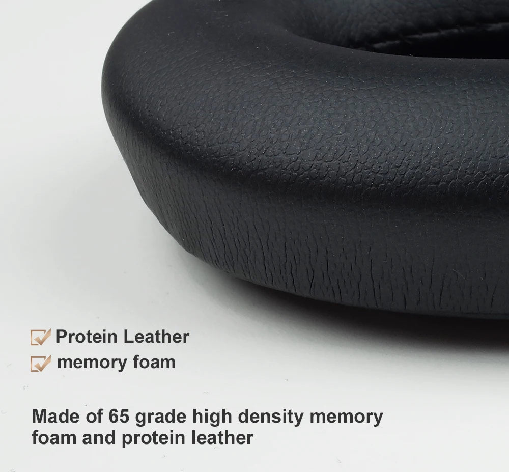 Premium Replacement Memory Foam Protein Leather Earpads Cushions for Over-Ear WH-1000XM3 Headphones