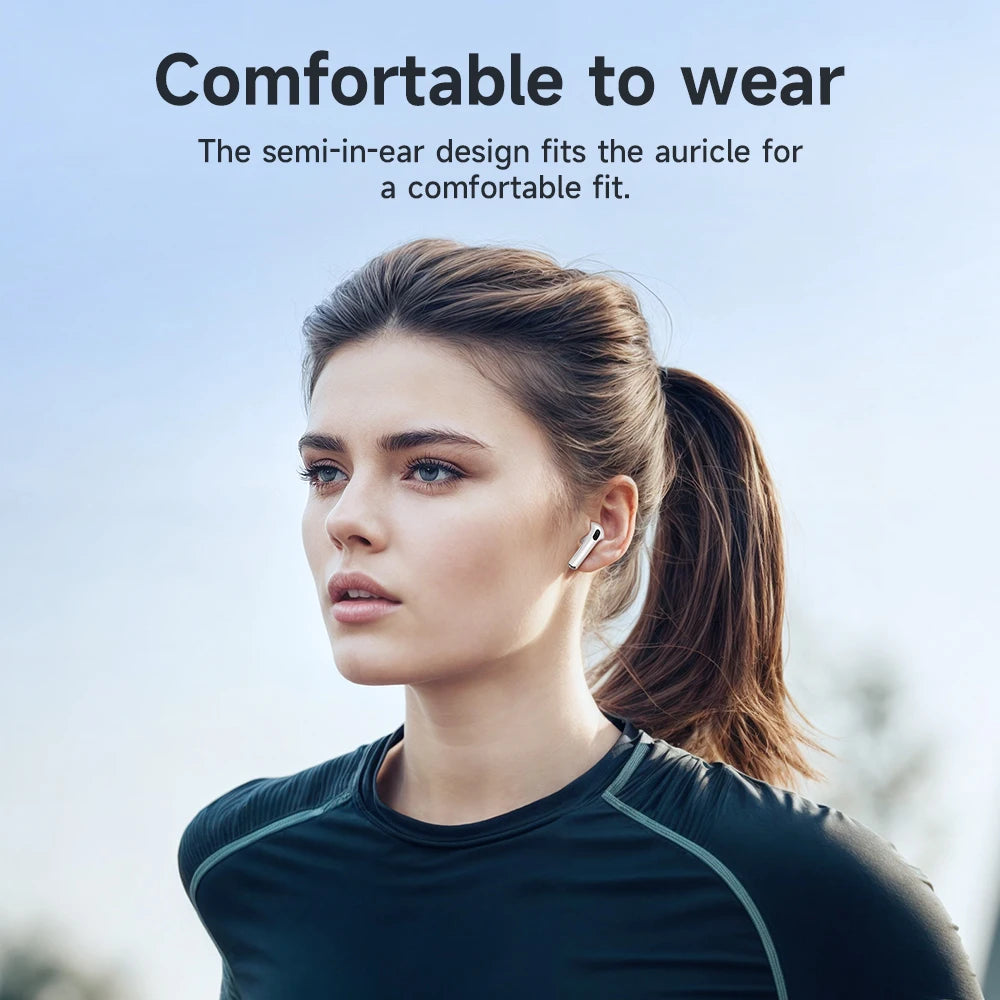 Wireless Bluetooth Earbuds with LED Touch Screen Charging Case Mic Stereo Earphones for Music Calls