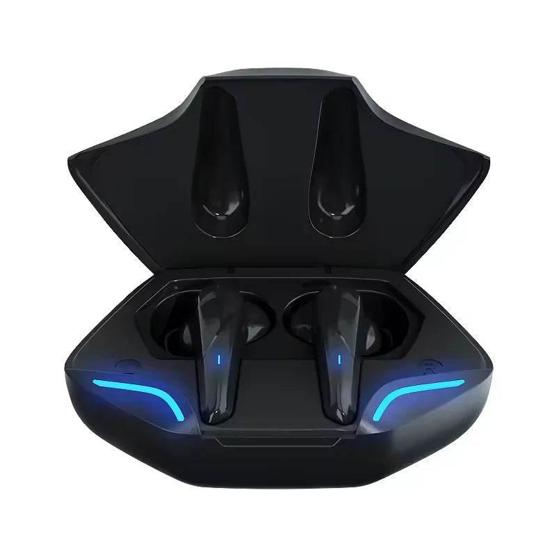 Wireless Bluetooth 5.0 Gaming Earbuds with Microphone and Charging Case for High Fidelity Sound