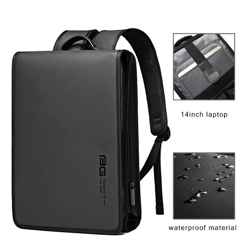 Anti-Theft Business Laptop Backpack with Large Capacity and Water Resistant Oxford Material 14 Inch
