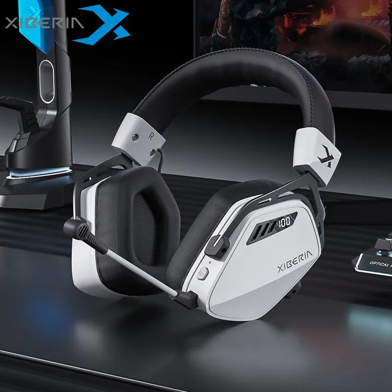 Wireless Gaming Headset with 7.1 Surround Sound Low Latency and Long Battery Life