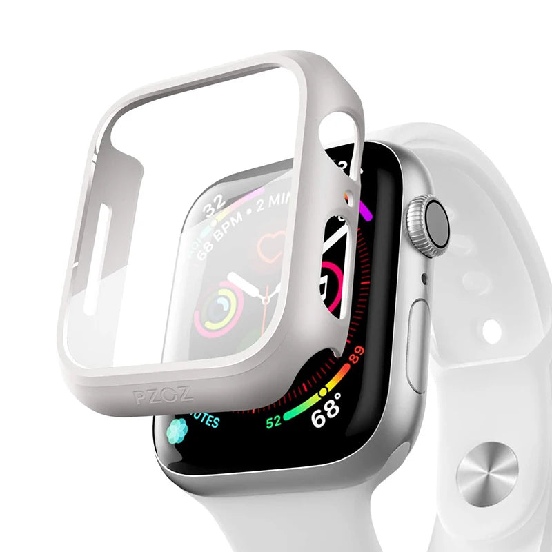 Full Coverage Silicone Protective Case Cover for Apple Watch Series 10 sizes 38-46mm
