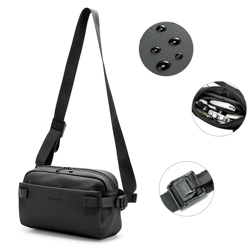 Lightweight Water Resistant Sling Crossbody Chest Bag for Daily Use Travel and Casual Outings