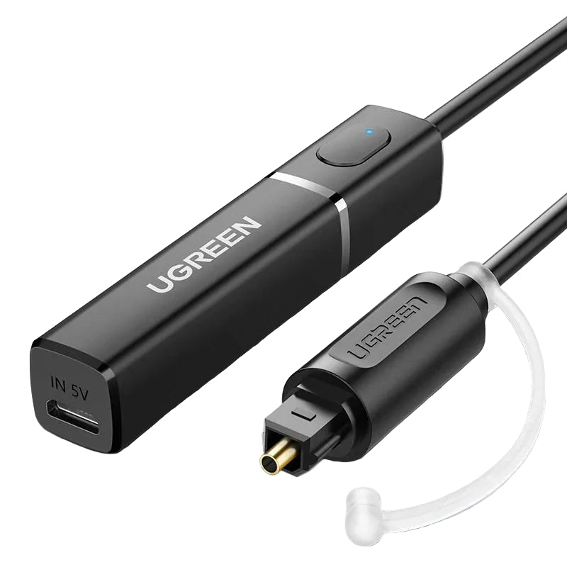 Bluetooth 5.4 Audio Transmitter with aptX HD Adaptive for TV PC Optical SPDIF Wireless Sound