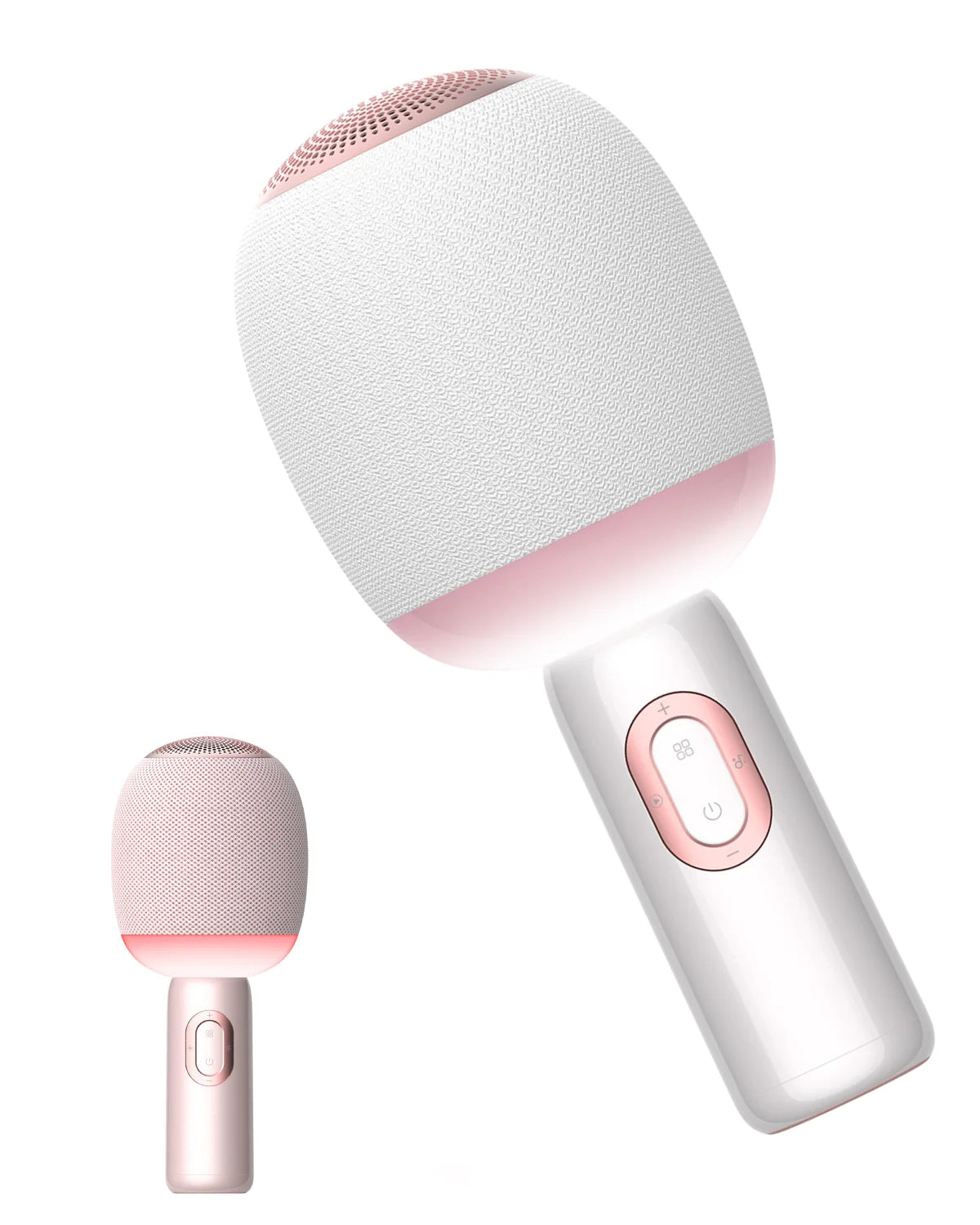 Portable 5-in-1 Wireless Bluetooth Karaoke Microphone with Speaker and Dynamic LED Lights