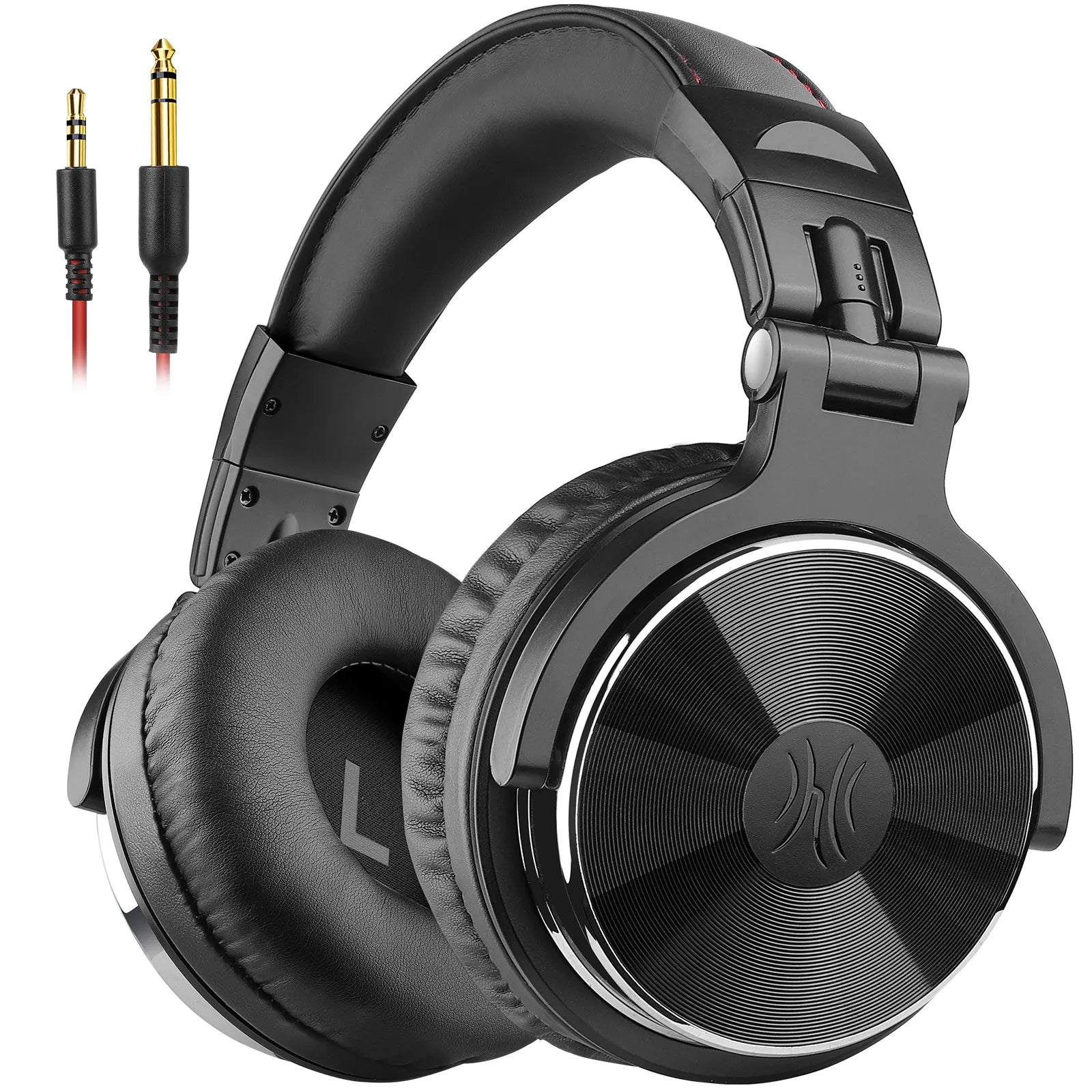 Professional Wired Studio Headphones with 50mm HiFi Drivers for Mixing Monitoring and Recording Gear