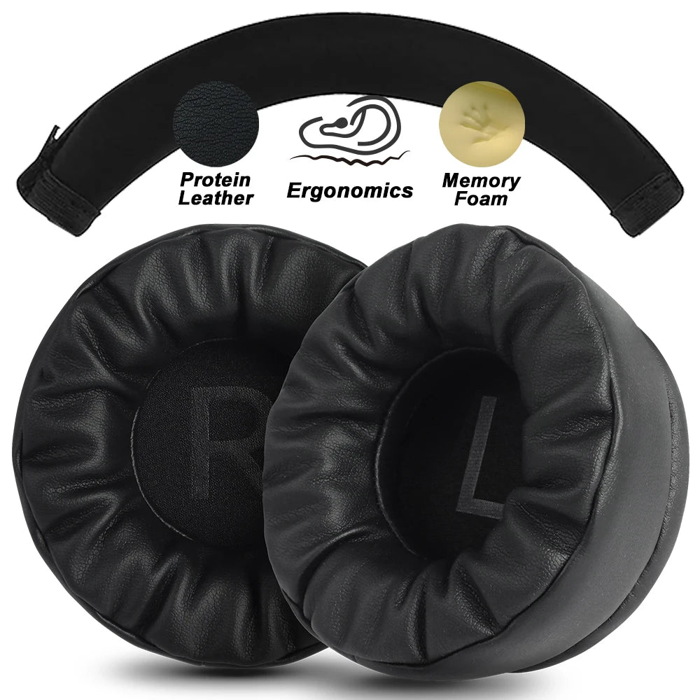 Premium Ear Pads for AKG K-Series Over Ear Headphones Soft Memory Foam Protein Leather or Fabric