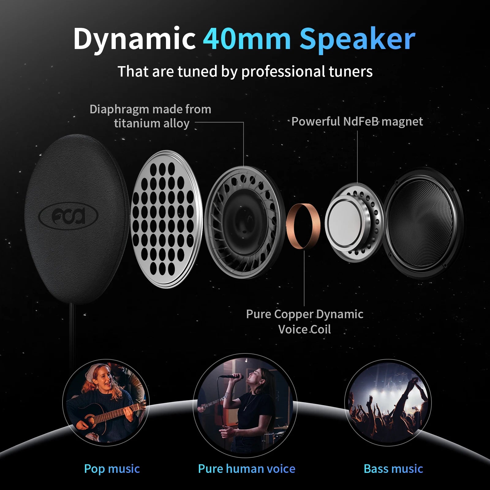 Motorcycle Bluetooth Helmet Intercom Headset with Music Sharing FM Radio and 8 Rider Connection