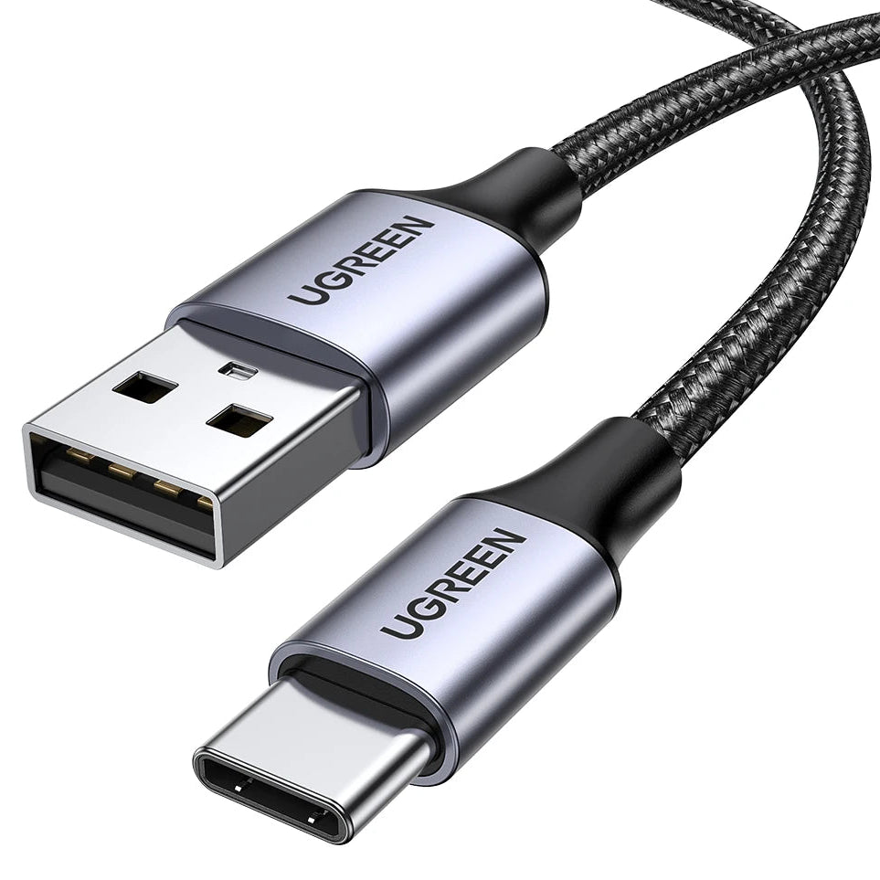 3A USB Type C Cable Fast Charging 18W USB-A to USB-C for iPhone 17 16 Xiaomi Samsung iPad