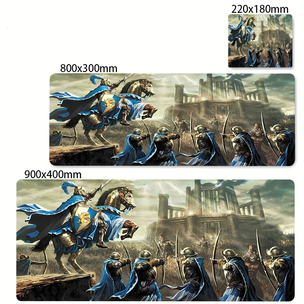 Large Extended Gaming Mouse Pad Desk Mat for Laptops Keyboard Office and Anime Themed Setups