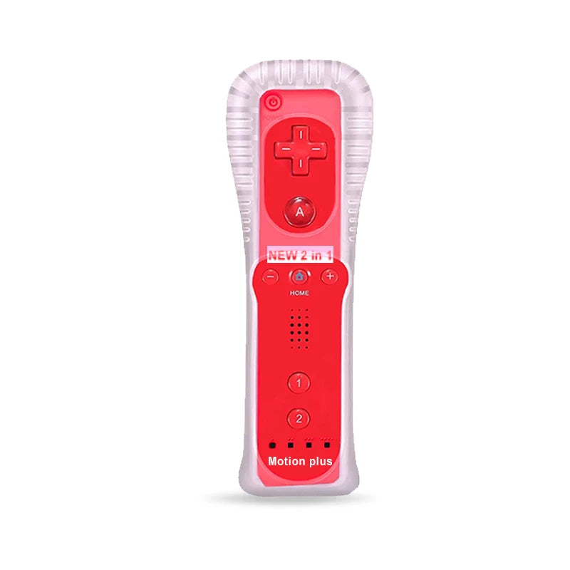 Wireless Game Controller and Nunchuck Set with Motion Sensing for Wii and Wii U Consoles