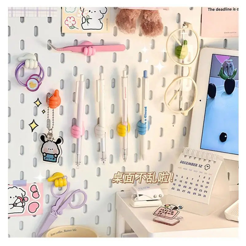 Silicone Cable Organiser Clips Set for Desk USB and Earphone Wire Management 10 Pack