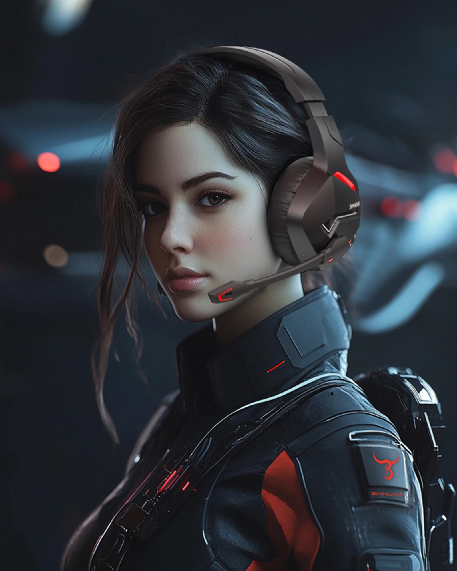 Dual Wireless Gaming Headset with Mic for PC, PlayStation, Laptop and Bluetooth Devices