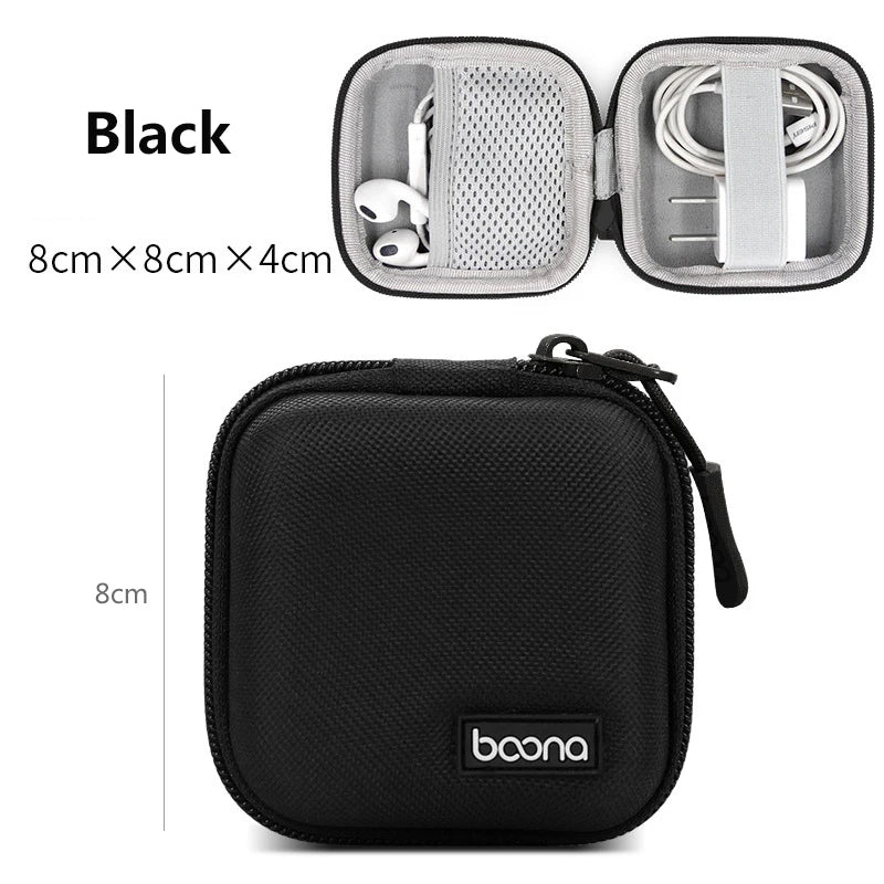 Hard Shell Electronics Travel Organizer for Chargers Mouse Cables Earphones HDD Digital Accessories