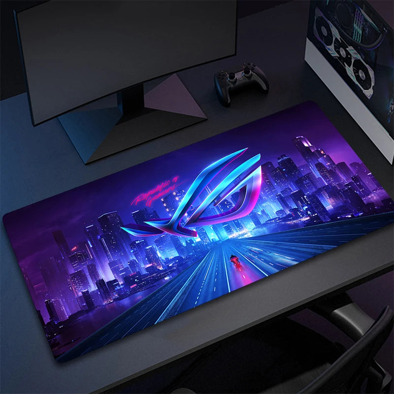 Large Anime Gaming Mouse Pad with Non-Slip Rubber Base for Desk and PC Accessories