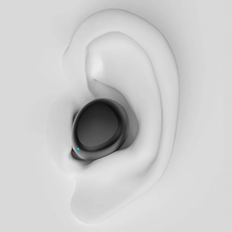 Wireless Bluetooth 5.3 In-Ear Earbuds with Microphone Waterproof Mini Headphones for Sport and Calls