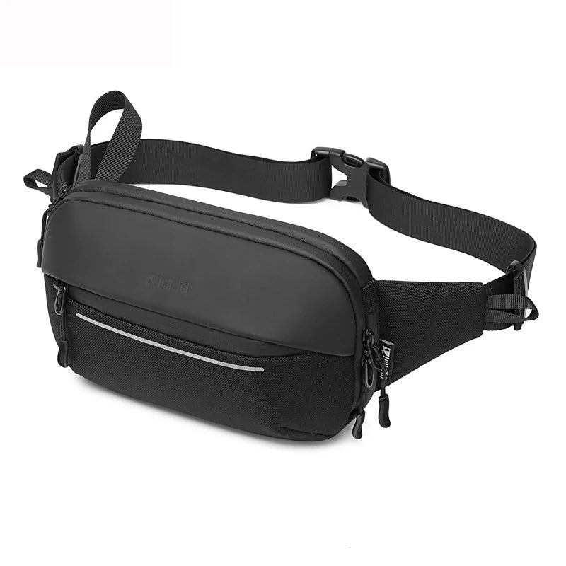 Expandable Water Resistant Crossbody Sling Bag with USB Charging and Anti-Theft for Travel