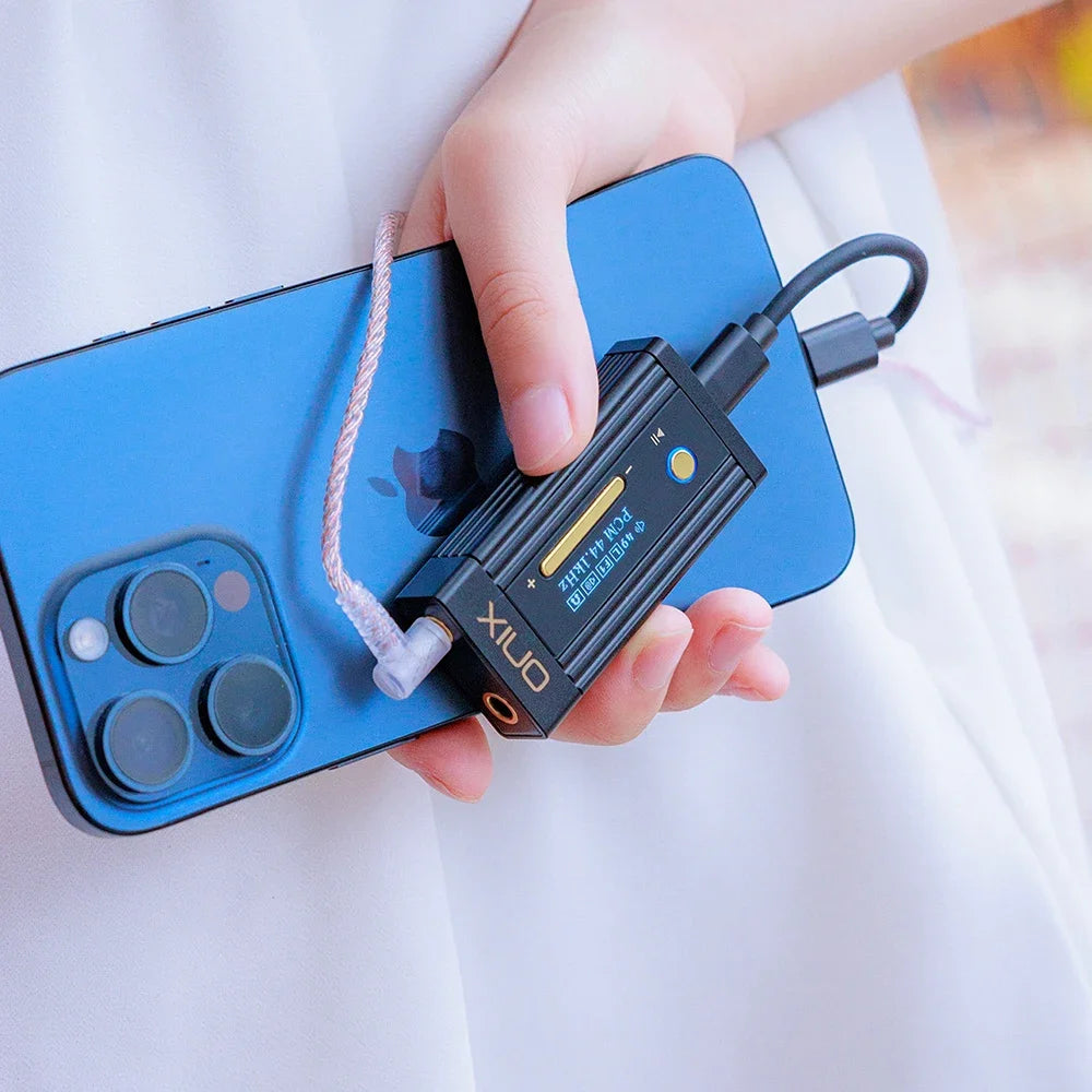 Portable USB DAC and Amplifier with Dual CS43198 Chips Hi-Res Audio 3.5mm 4.4mm Balanced Output