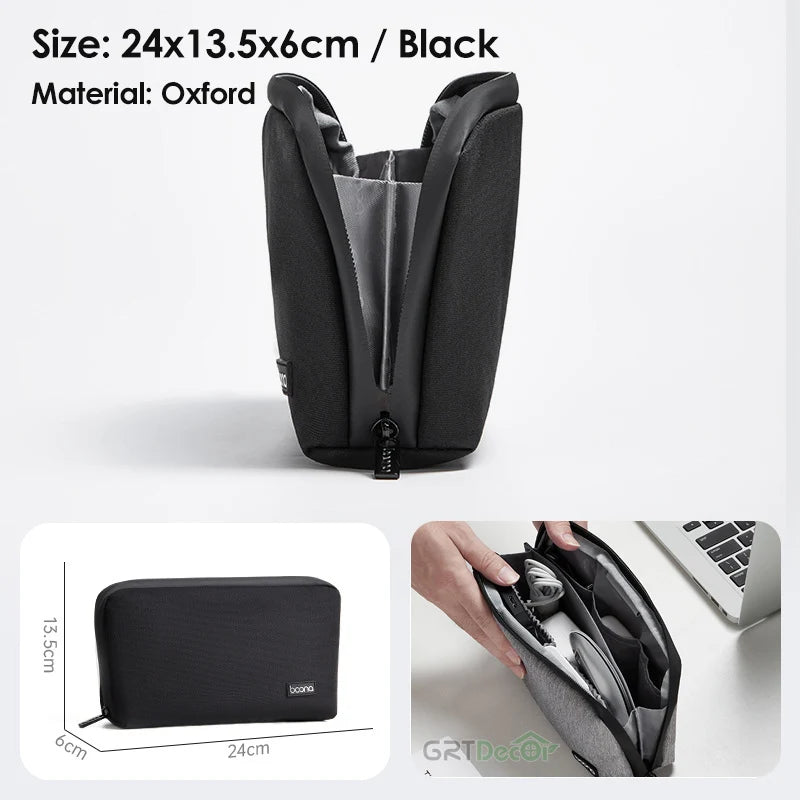 Multifunctional Digital Storage Bag for Electronics Accessories Chargers HDD Mouse Earphone Travel