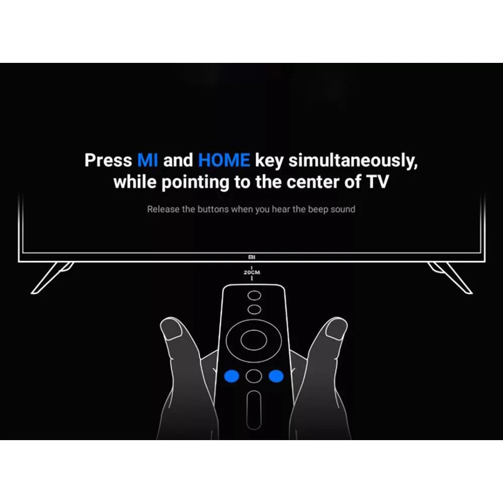 Smart Bluetooth Voice Remote Control Replacement for Mi TV 4S and 4A Series TVs