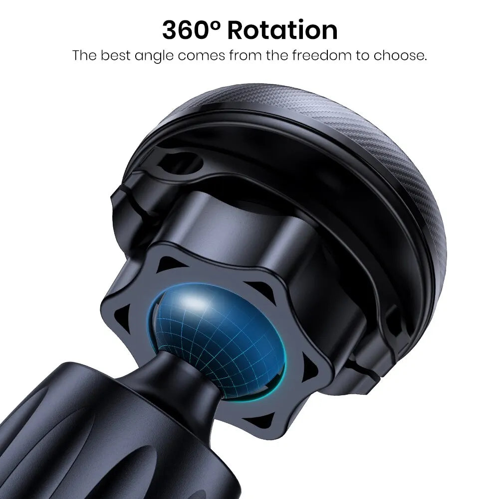 Magnetic Car Phone Holder with Strong 6-Magnet Grip for Secure Vent Mounting and Universal Devices