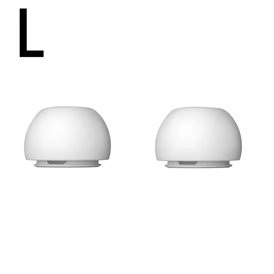 Soft Silicone Ear Tips for Wireless Earphones Replacement Earpads with Secure Fit Design