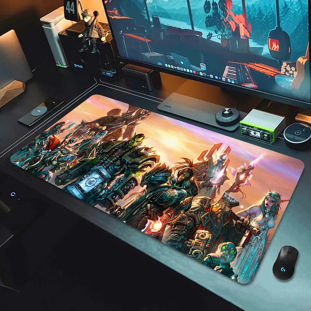 Large Extended Gaming Mouse Pad Non-Slip Rubber Base XXL Computer Desk Mat Multiple Sizes
