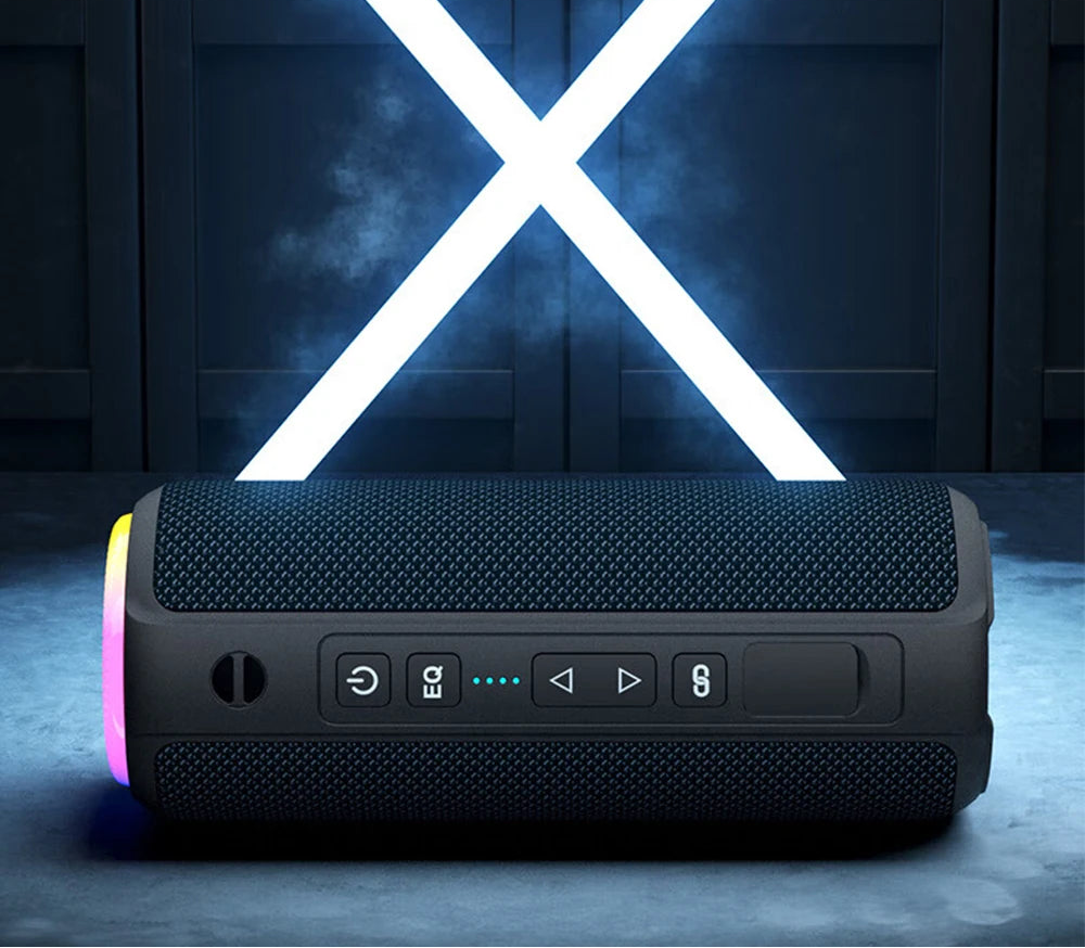 Portable Bluetooth Speaker with 40W Output, 360 Surround Sound, Deep Bass and IPX7 Waterproof