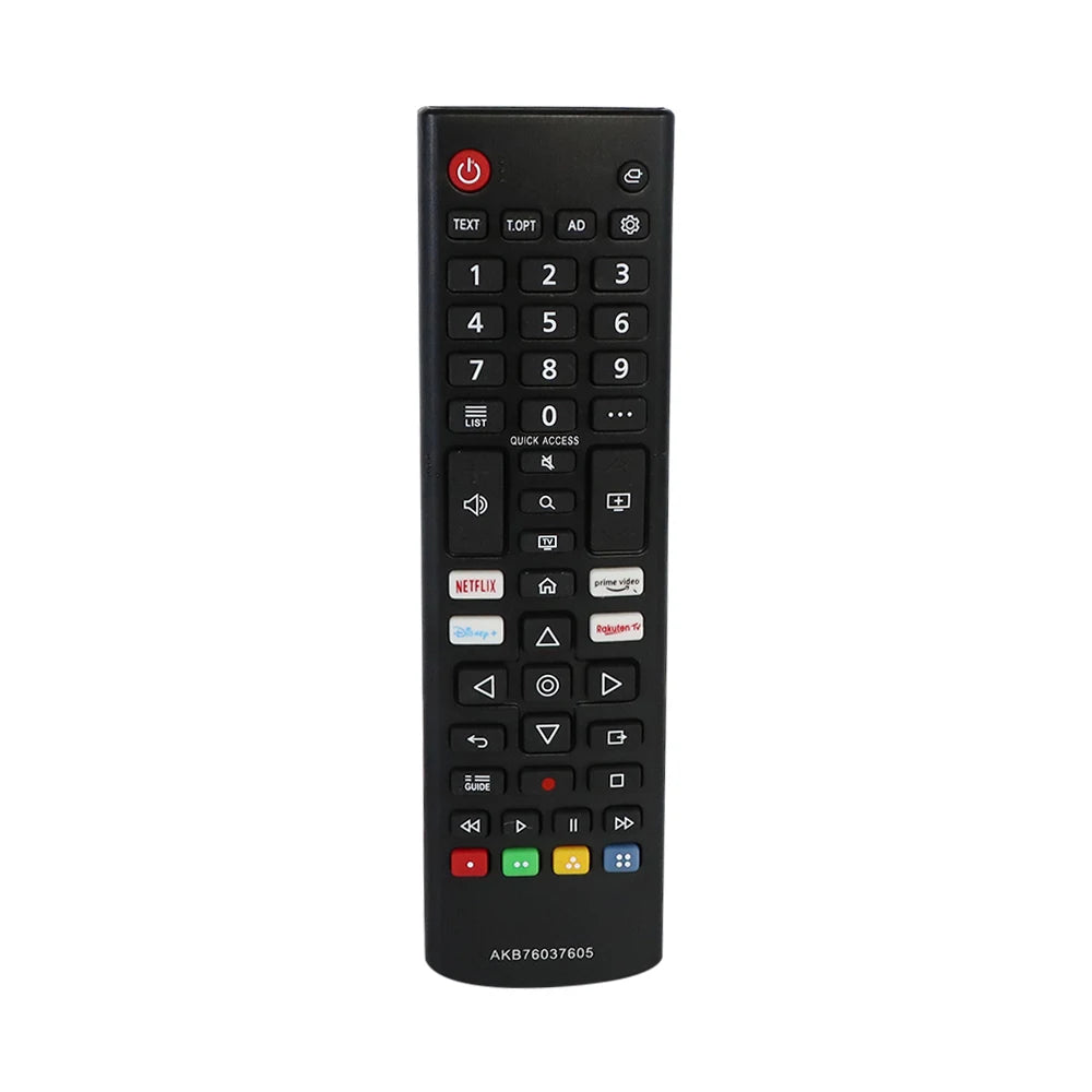 Universal Replacement Infrared Remote Control Compatible with Multiple Smart TV Models
