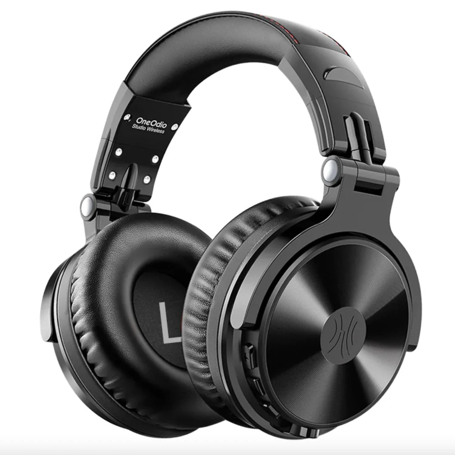 Wireless Bluetooth 5.2 Over-Ear Headphones with Microphone Hi-Res Audio 110 Hour Playtime Foldable