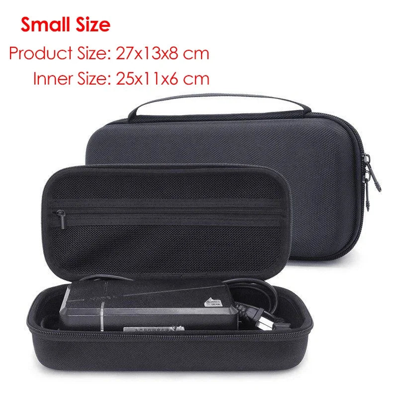 Hard Shell Digital Gadgets Storage Case for Power Adapters HDD Power Banks Electronics Tools