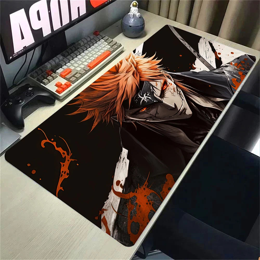 Large Extended Gaming Mouse Pad with Anti-Slip Rubber Base and Stitched Edges for Desk Setup