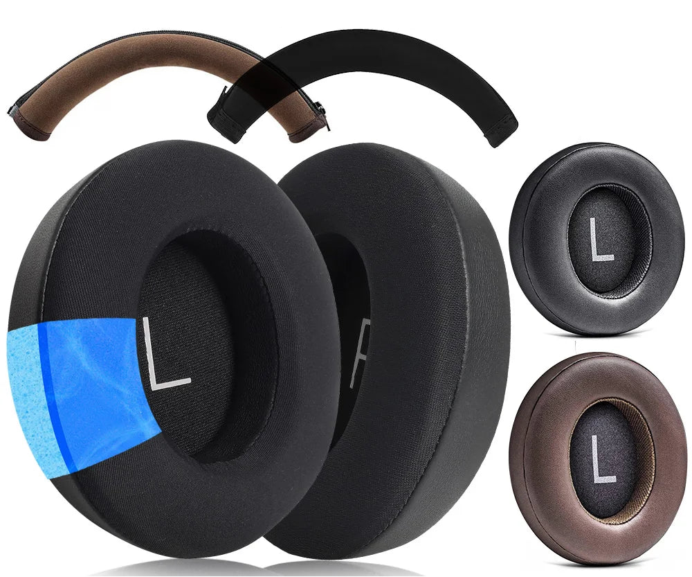 Replacement Memory Foam Earpads Compatible with Shure Aonic 50 Gen 1 and Gen 2 Headphones