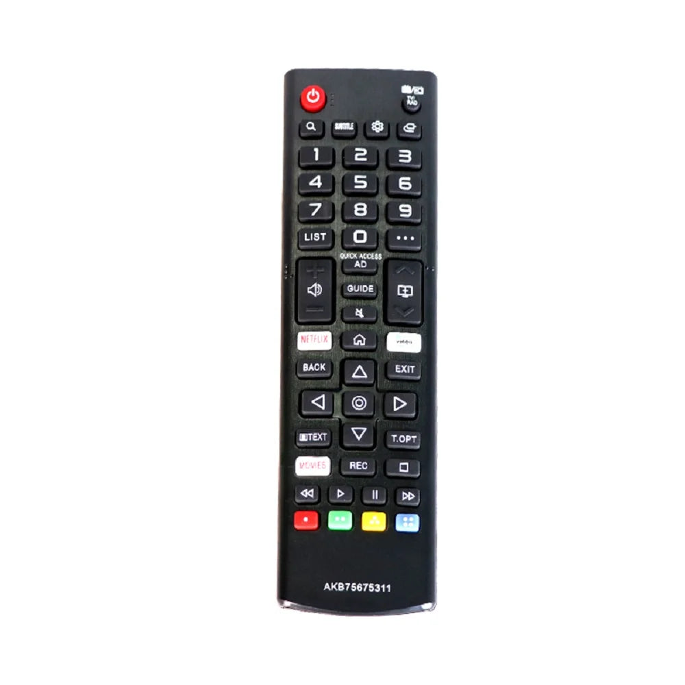 Universal Replacement Remote Control Compatible with LED and Smart TVs