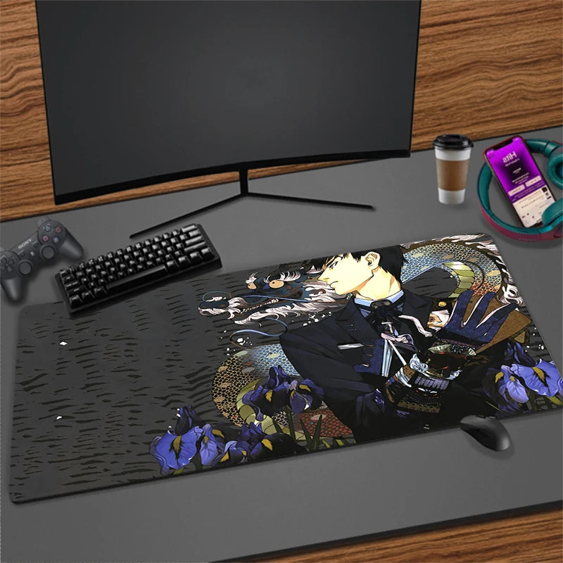 Large Anime Gaming Mouse Pad Non-Slip Rubber Mat for Keyboard and Desk, Multiple Sizes Available