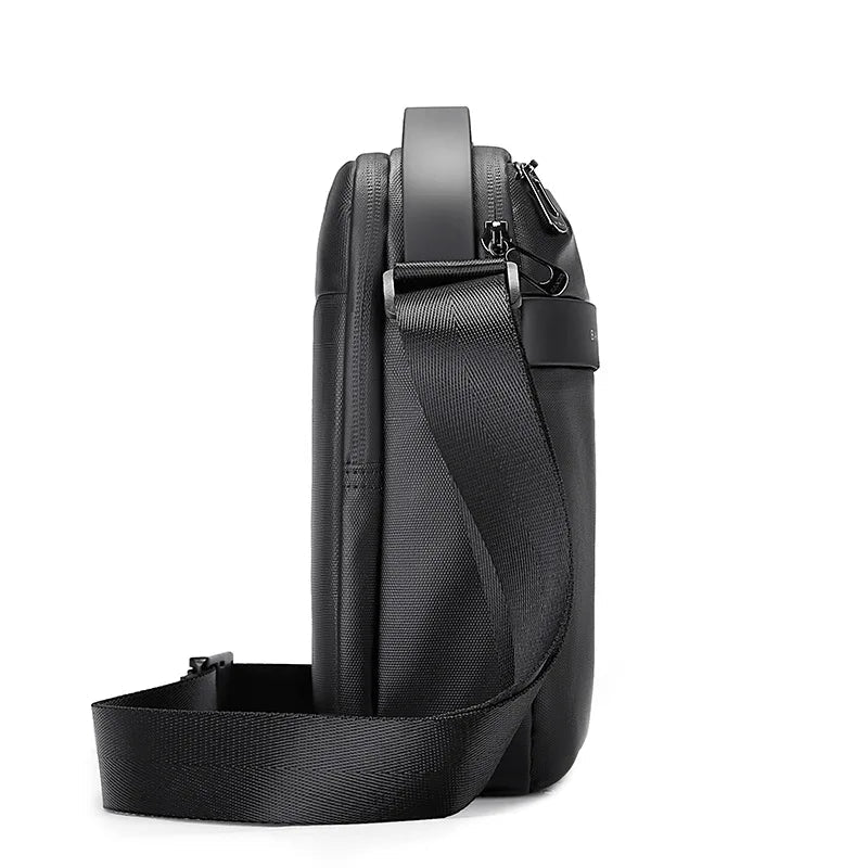 Water Resistant Large Capacity Men’s Shoulder Bag for 11 Inch Tablet Travel Crossbody Messenger