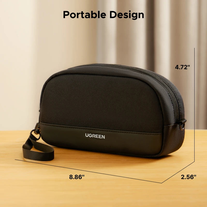 Travel Storage Organiser Bag for Cables Earphones Chargers and Digital Accessories Size S or M