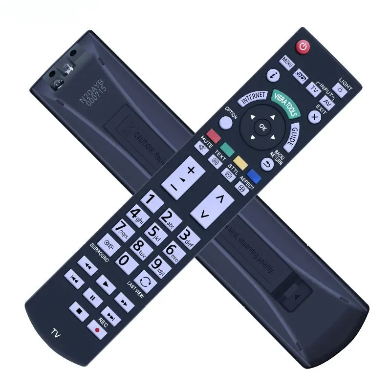 Panasonic Replacement Remote Control Compatible with 3D LED Smart Televisions