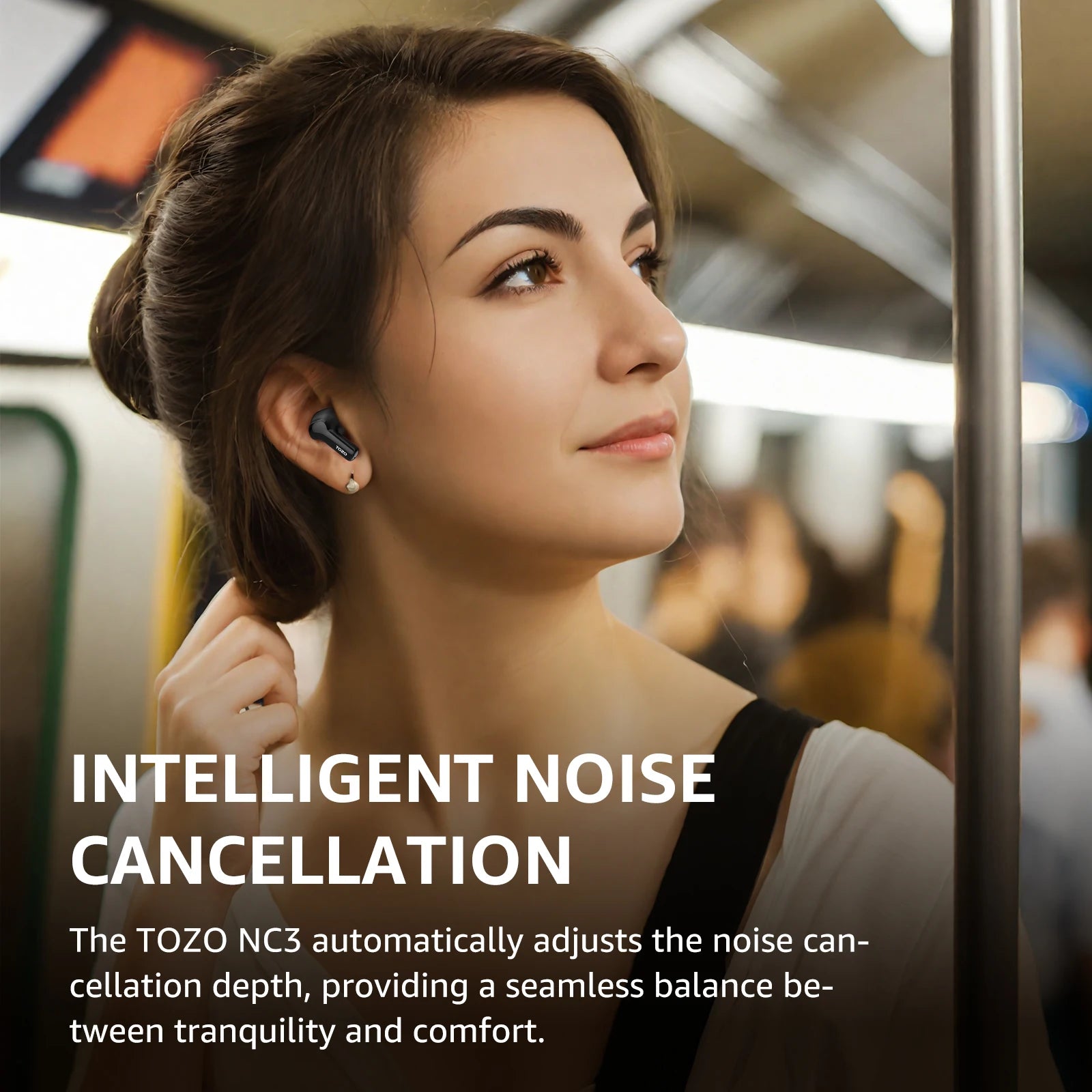 In Ear Wireless Bluetooth Earbuds with Active Noise Cancellation and Low Latency for Mobile Devices