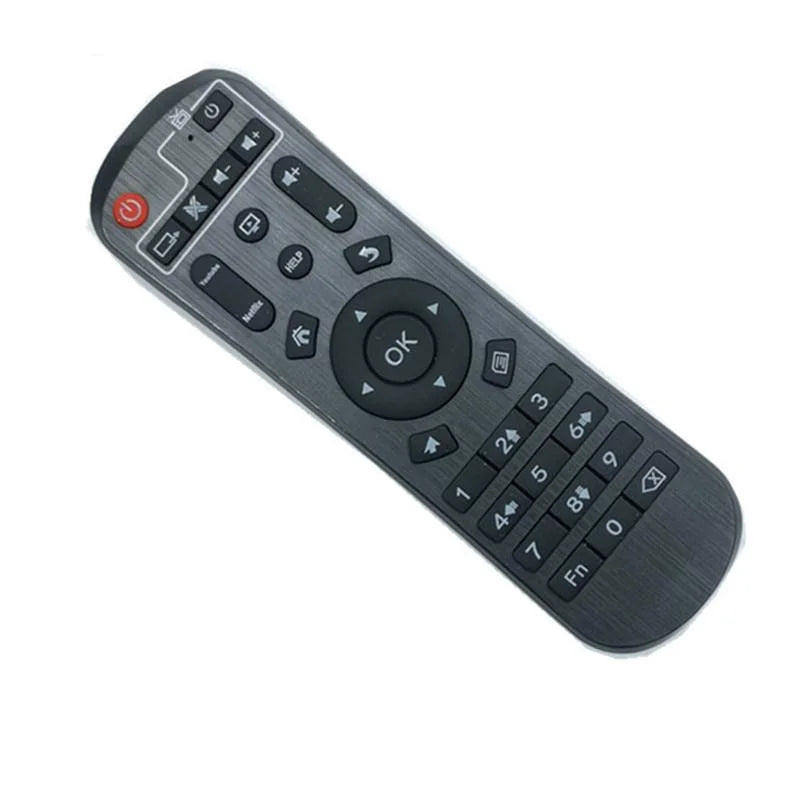 Replacement Remote Control for TV and Smart Set Top Boxes 433MHz Black